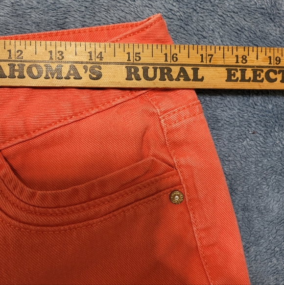 Vera Wang Women's 8 Coral Pants Jeans Straight Stretch - Picture 3 of 9